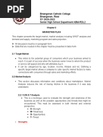 Binangonan Catholic College Binangonan, Rizal SY 2020-2022 Senior High School Department ABM-RDL2