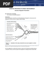 Cognitive Processes of Literacy and Numeracy: Literacies Infographic Presentation