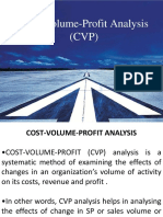 CVP Analysis Lecture Notes PDF