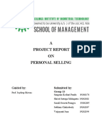 Project - Personal Selling Lead (1-24)