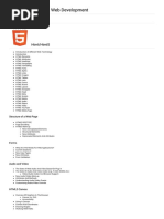 Course Curriculum: Web Development Course Curriculum: Web Development Front-End Front-End