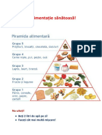 O alimentație sănătoasă