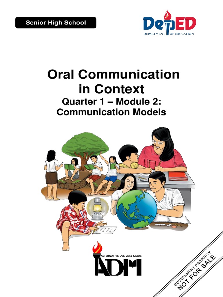 ORAL-COMMUNICATION11 Q1 Module2 08082020 PDF | PDF | Communication ...