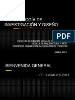 Objetivos Metodo de Investigacion y Diseno