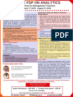 FDP Analytics Flyer