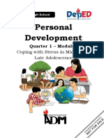 Personal Development: Quarter 1 - Module 5