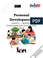 Personal Development: Quarter 1 - Module 6