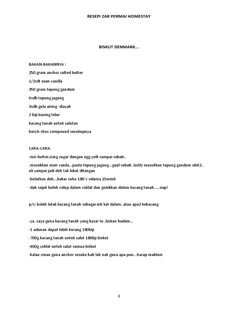 Biskut Denmark Pdf