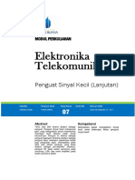 Modul7 Elektronika Telekomunikasi