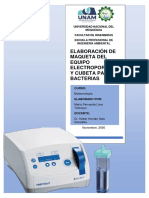 Elaboración de Maqueta de Electroporador y Cubeta para Bacterias