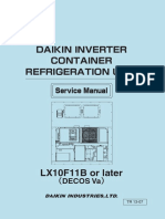 Daikin Inverter Container Refrigeration Unit: LX10F11B or Later
