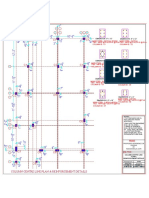A DE F BC G J HI K M L 11: Column Centre Line Plan & Reinforcement Details