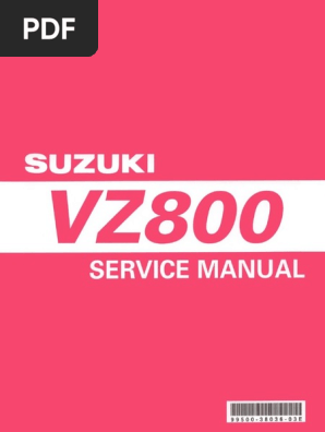 Suzuki VZ800 Marauder Service Manual | PDF | Transportation