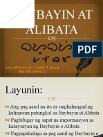 REPORT - BAYBAYIN AT ALIBATA (Abad)