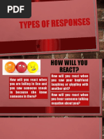 TYPES of RESPONSES