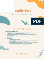 Family Fun: Here Is Where Your Presentation Begins