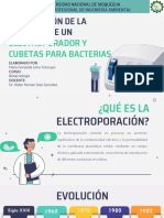 ELABORACIÓN DE MAQUETA DE UN ELECTROPORADOR Y CUBETA PARA BACTERIAS