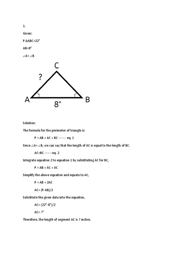Geometry Answer Keys PDF Triangle Trigonometric Functions