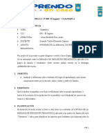 Informe 02 - Reflexión Pedagogica