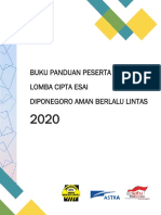 BUKU PANDUAN PESERTA LOMBA ESAI DABL 2020