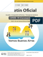 COVID-19 (Coronavirus) : Acceder A Compendio de Normas - Emergencia Sanitaria