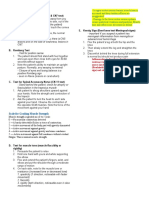 Neurological exam tests