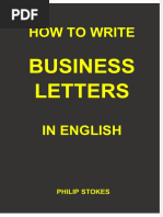 How To Write Business Letters in English