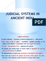 Judicial System in Ancient India