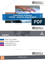 Corporate Strategy Topsim - General Management