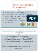 Property Regime For Married Individuals