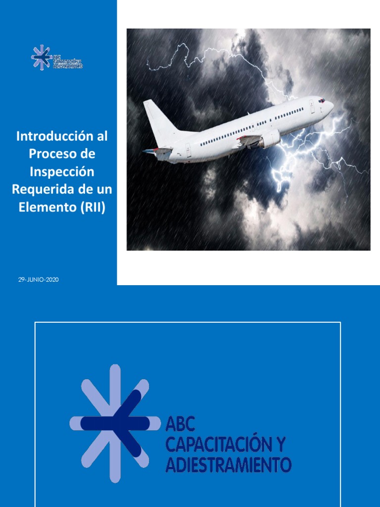 Proceso de Inspección RII en Aeronaves | PDF | Aeroespacial | Aviación