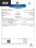 Demande de Modèle J au Maroc | PDF | Justice | Crime et violence