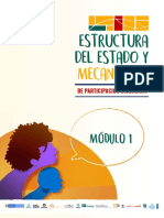 M1 - Estructura Del Estado y Mecanismos de Participación Ciudadana - PDF