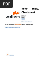 SSRF Bible. Cheatsheet: Try Our New Product