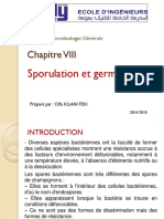 Chapitre VIII - Microbiologie Générale