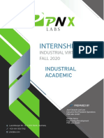 Internship in Virtual Industrial Labs