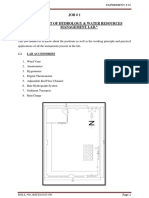 Hydrology Lab Layout and Instrument Guide