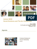 Social Solutions Webinar With Autism NOW Center February 8, 2011