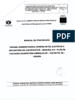 Manual de proceduri privind administrarea cererilor de ajutor si a deconturilor justificative - Masura 215 - pasari.pdf