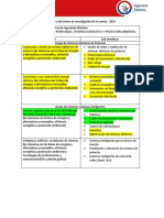 Líneas de Investigación 2019