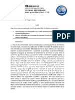 Evaluación N° 1 - El Proceso Penal Reformado