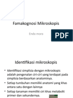 Famakognosi Mikroskopis