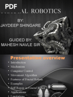 Fractal Robots by Jaydeep Shingare