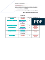 Asignación de Carga Academica. 3-2020