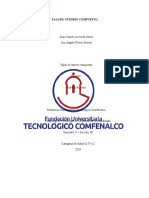 TALLER de interes compuesto