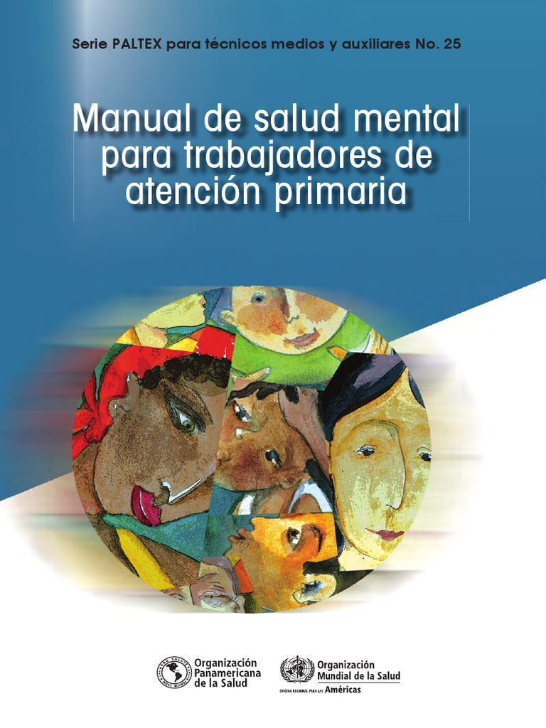 Manual de Salud Mental | PDF | Salud mental | Organización Panamericana ...
