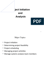 Project Initiation and Analysis