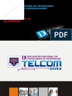 Presentacion Telcom 2013