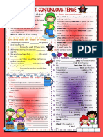 Past Continuous Tense Grammar Guides 