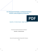 Iskolapszichologiai Ovodapszichologiai Ellatas Szakszolgalati Protokoll PDF